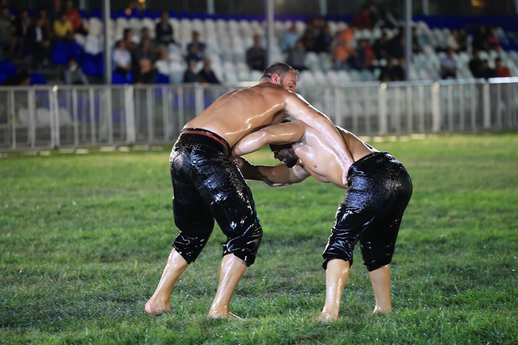 Black Oil Wrestling