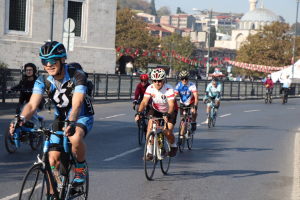 PEDALLAR İSTANBUL&rsquo;UN TARİHİNDE &Ccedil;EVRİLDİ