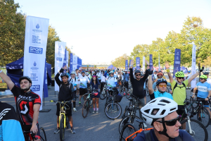 PEDALLAR İSTANBUL&rsquo;UN TARİHİNDE &Ccedil;EVRİLDİ